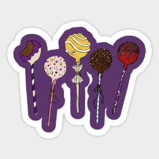 Cake Pops Sticker